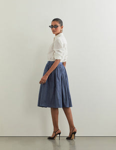 LIA SKIRT In Indigo