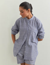 CYRUS SHIRT In Blue Stripes